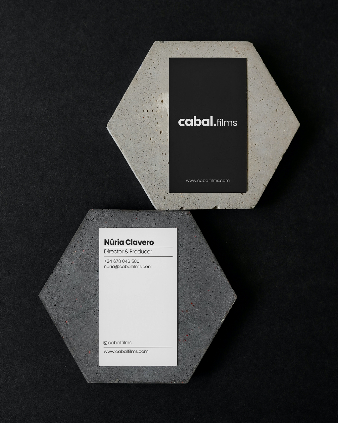 cabal tarjetas de visita
