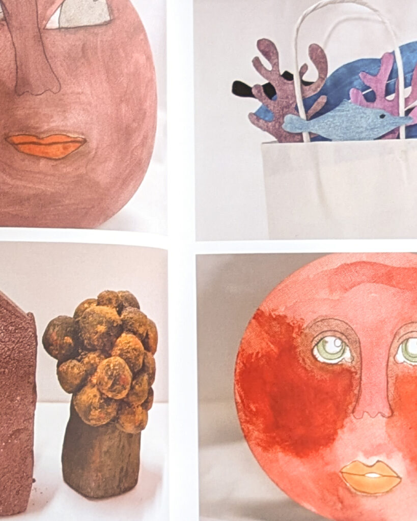 Interior del llibre Refugi, obres